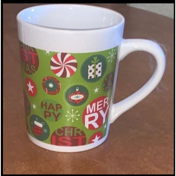 Christmas Theme Mugs  Farm Fresh Christmas  Santa Belt  Holiday Ornamen - Picture 6 of 15